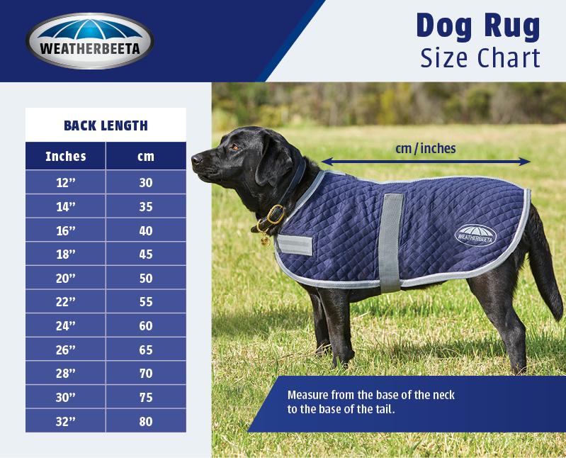 Dog Coat Size Guide