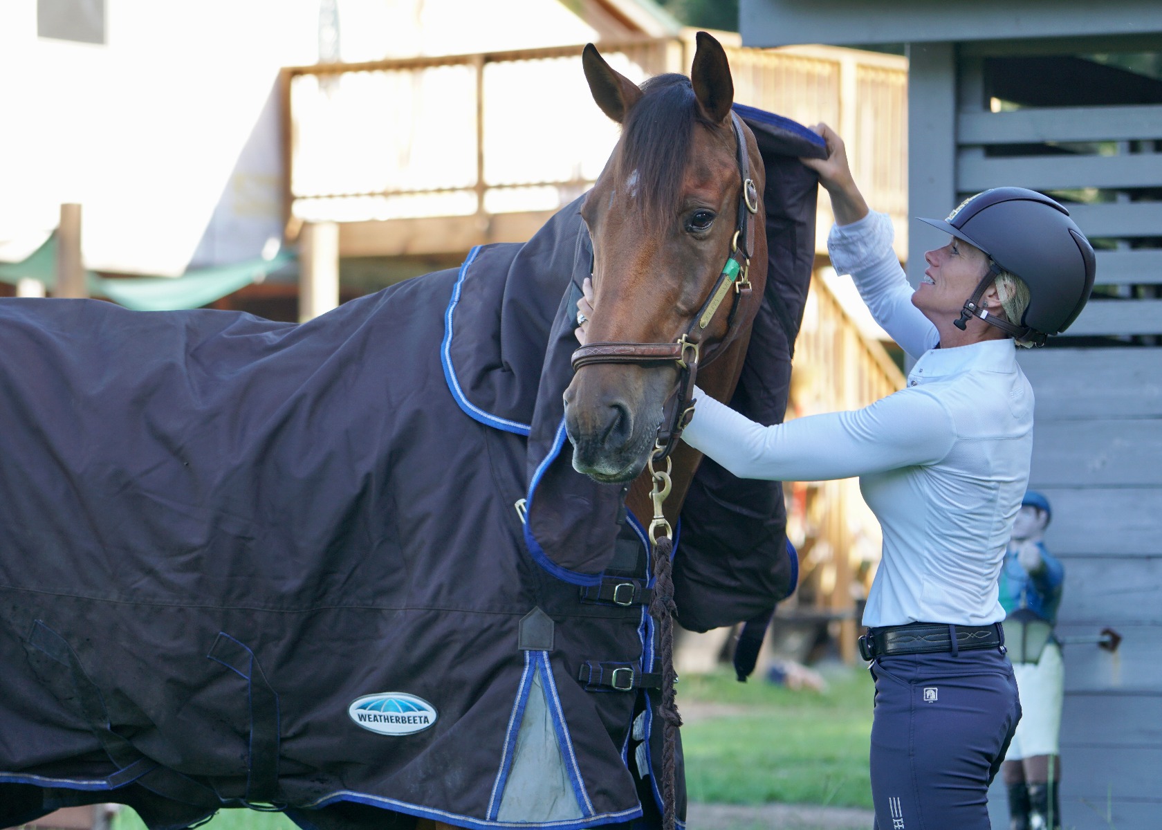 Sinead and Cutty with the WeatherBeeta Ultra Cozi